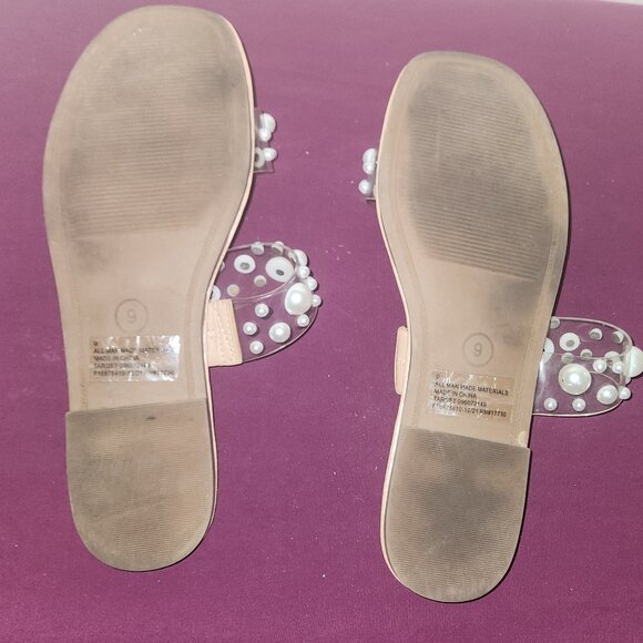 A New Day Embellished 2 Straps Ladies Sandals Size 9 - Picture 6 of 6